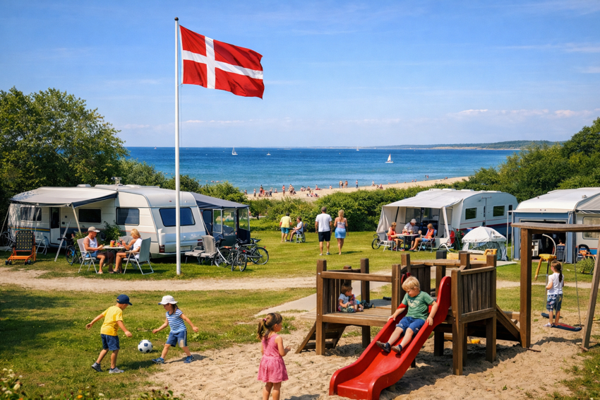 Campingplatz in Dänemark