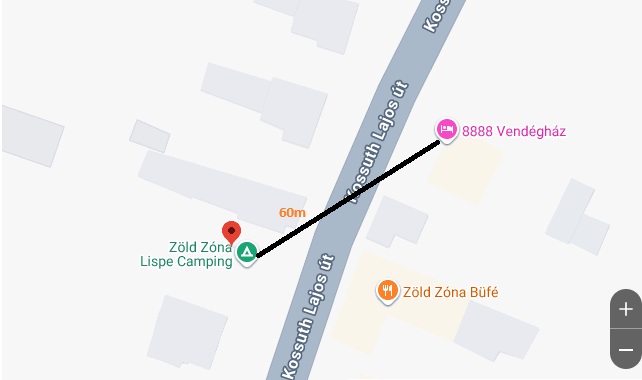 Zöld Zóna Lispe Camping és 8888 Vendégház