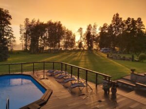 Established Holiday Resort with Caravan Pitches on Lake Võrtsjärv, Estonia