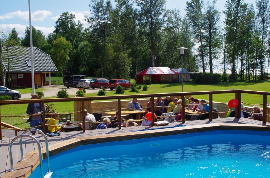 Established Holiday Resort with Caravan Pitches on Lake Võrtsjärv, Estonia
