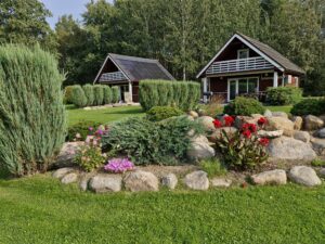 Established Holiday Resort with Caravan Pitches on Lake Võrtsjärv, Estonia
